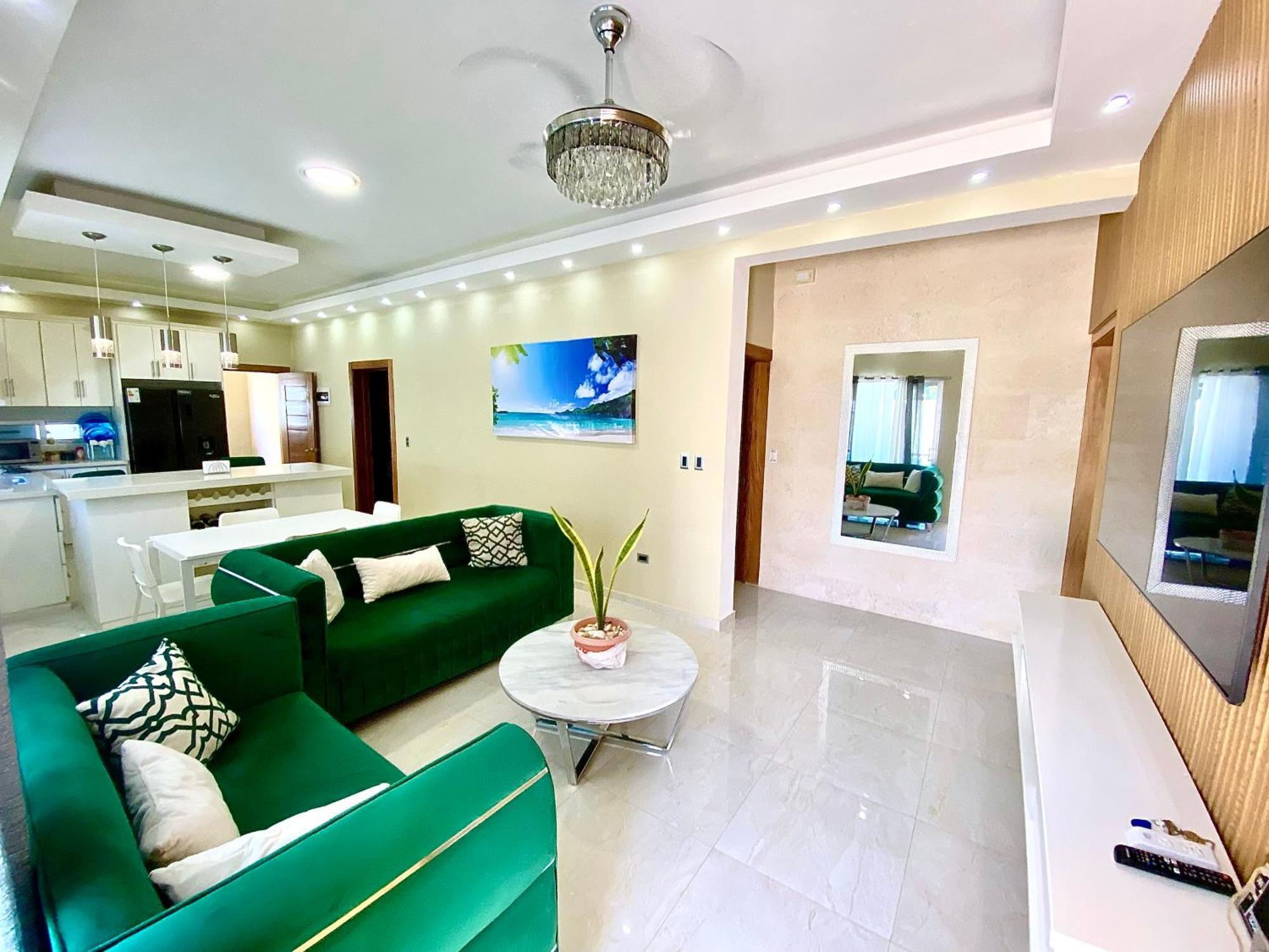 Elegante Apartamento A 100 Mts La Playa De Los Minos Rsj Río San Juan Exteriér fotografie